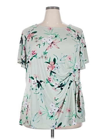 Liz Claiborne Career Short Sleeve Blouse (view 1)