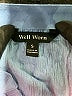 Well Worn 100% Viscose Blue Short Sleeve Blouse Size S - photo 7