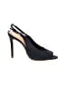 Schutz 100% Leather Blue Black Heels Size 10 - photo 1