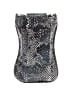 Neiman Marcus 100% Leather Animal Print Snake Print Silver Crossbody Bag One size - photo 3