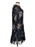 Reiss 100% Polyester Floral Blue Casual Dress Size 12 - photo 4