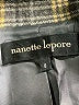 Nanette Lepore 100% Wool Tweed Gray Wool Blazer Size 8 - photo 6