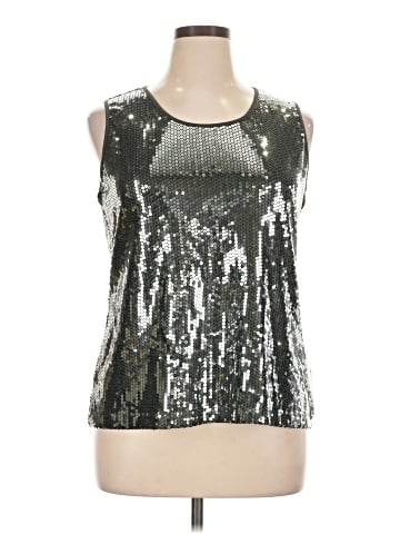 Notations Sleeveless Top (view 1)