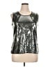 Notations Silver Sleeveless Top Size XL - photo 1