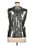 Notations Silver Sleeveless Top Size XL - photo 2