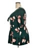 Torrid Green Short Sleeve Blouse Size 2X Plus (2) - photo 5