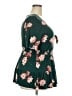 Torrid Green Short Sleeve Blouse Size 2X Plus (2) - photo 4