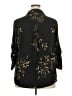 Torrid 100% Polyester Black 3/4 Sleeve Blouse Size 2X Plus (2) - photo 2