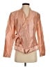 Silk Box 100% Silk Pink Silk Blazer Size 4 - photo 1