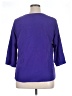 BFA Classics 100% Polyester Purple 3/4 Sleeve Blouse Size 14 (petite) - photo 2
