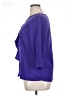 BFA Classics 100% Polyester Purple 3/4 Sleeve Blouse Size 14 (petite) - photo 5