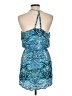 Forever 21 100% Rayon Paisley Blue Cocktail Dress Size L - photo 2
