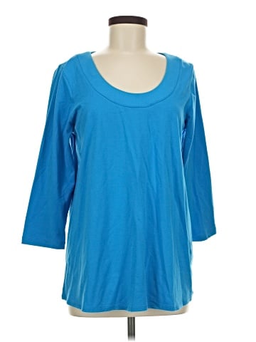 Susan Graver 3/4 Sleeve T-Shirt (view 1)