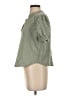 Entro Green Short Sleeve Blouse Size S - photo 5