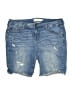Torrid Blue Denim Shorts Size 18 - photo 1