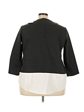 Lauren by Ralph Lauren 3/4 Sleeve Top (view 2)