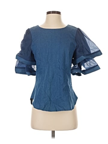 CQ by CQ Short Sleeve Blouse (view 1)
