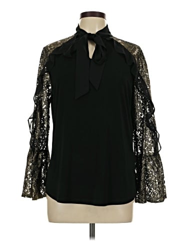 7th Avenue Design Studio New York & Company Long Sleeve Blouse (view 1)
