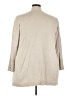 89th & Madison Tan Cardigan Size 1X - photo 2