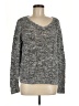 Ann Taylor LOFT 100% Cotton Tweed Gray Pullover Sweater Size L - photo 1