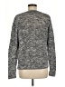 Ann Taylor LOFT 100% Cotton Tweed Gray Pullover Sweater Size L - photo 2