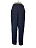 Kate & Mallory designs 100% Polyester Polka Dots Blue Casual Pants Size L - photo 2