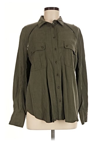 Free People Long Sleeve Button-Down Shirt (view 1)