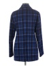 Avec Les Filles Plaid Blue Blazer Size M - photo 2