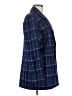 Avec Les Filles Plaid Blue Blazer Size M - photo 4