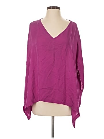 Diane von Furstenberg 3/4 Sleeve Silk Top (view 1)