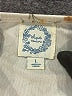 Blue Rain 100% Polyester Floral Ivory Blue Casual Dress Size L - photo 4