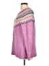 Christopher & Banks Chevron-herringbone Purple Pullover Sweater Size L - photo 5