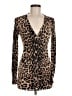 Ellison Animal Print Brown Cardigan Size M - photo 1
