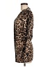 Ellison Animal Print Brown Cardigan Size M - photo 5