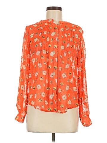 Q&A Long Sleeve Blouse (view 1)