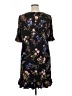 CeCe Floral Black Casual Dress Size 1X - photo 2