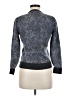 Cremieux 100% Merino Extra Fine Wool Paisley Blue Wool Pullover Sweater Size M - photo 2