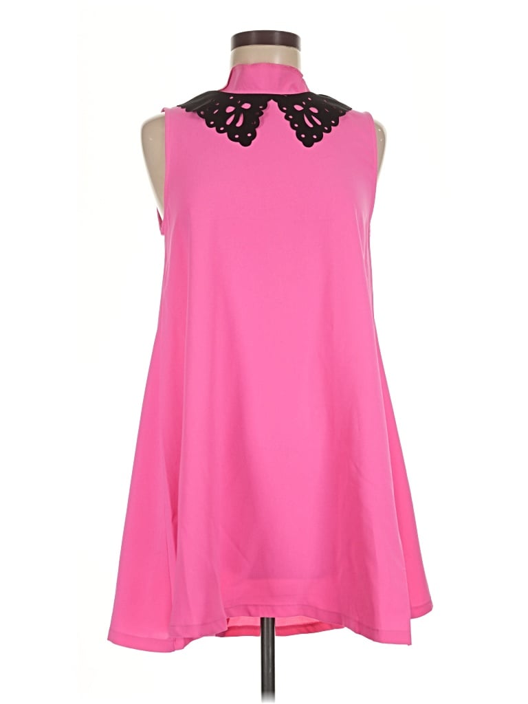 Pre-owned Armani Exchange Casual Dress In Pink