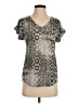 Decree 100% Polyester Silver Short Sleeve T-Shirt Size S - photo 1