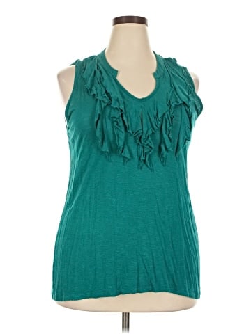 a.n.a. A New Approach Sleeveless Blouse (view 1)