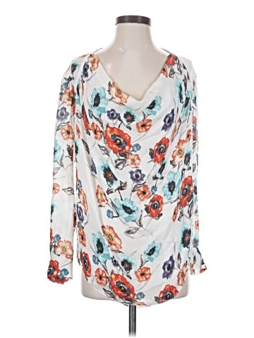 Haute Hippie 3/4 Sleeve Silk Top (view 1)