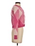 Zara Argyle Pink Cardigan Size S - photo 4