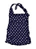 Lands' End Polka Dots Blue One Piece Swimsuit Size 6 - photo 1