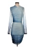 Karen Millen Blue Cocktail Dress Size Sm (2) - photo 1