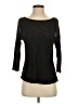 Attention Black 3/4 Sleeve T-Shirt Size S - photo 1