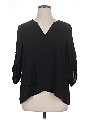 Karen Kane 3/4 Sleeve Blouse (view 1)