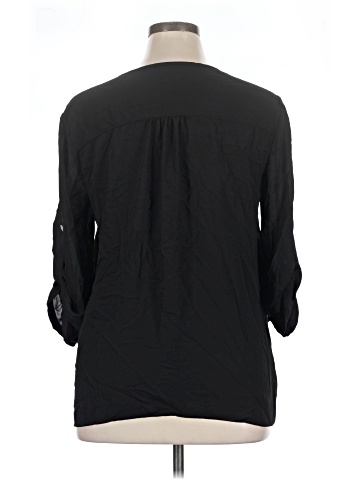 Karen Kane 3/4 Sleeve Blouse (view 2)