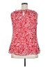 DressBarn 100% Polyester Red Sleeveless Blouse Size 18 - photo 2