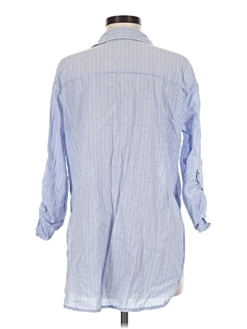 BDG 3/4 Sleeve Button-Down Shirt (view 2)