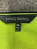 MING WANG Green Sleeveless Blouse Size 2X - photo 7